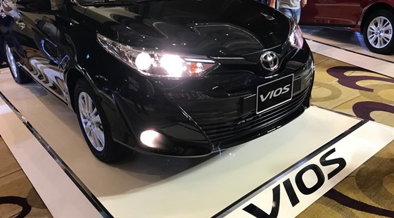 Toyota Vios 2018 lột xác hoàn toàn với thiết kế mới
